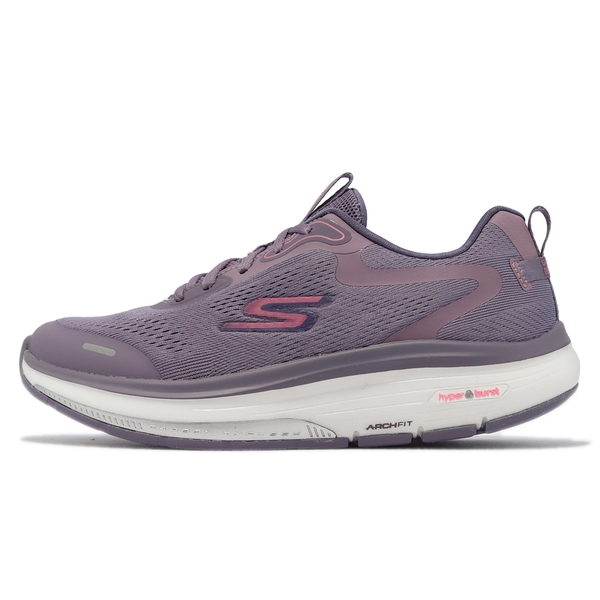 Skechers Go Walk Workout Walker 女款 藕紫色 健走運動鞋 124943MVE【KAORACER】