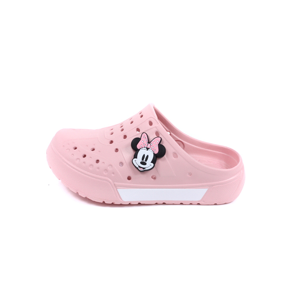 Disney Minnie Mouse 迪士尼 米妮 涼鞋 拖鞋 前包後空 童鞋 粉色 D121404C no048 product thumbnail 6