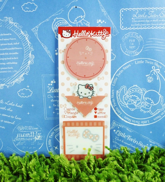 【震撼精品百貨】Hello Kitty 凱蒂貓~霧面便利貼~紅【共1款】