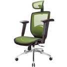 GXG 高背全網 電腦椅 (鋁腳/2D手遊專用扶手) 型號81X6 LUA2JM