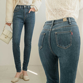 MIUSTAR單釦保暖內刷毛彈力窄管褲(共1色，S-XL)【NL2883EC】預購