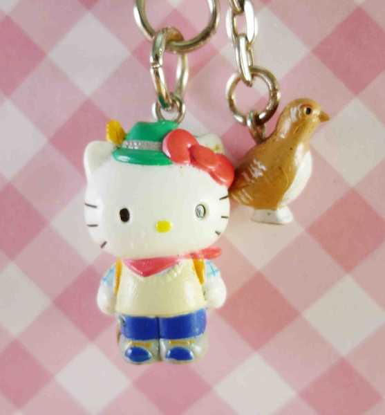 【震撼精品百貨】Hello Kitty 凱蒂貓~鎖圈-阿爾站2隻