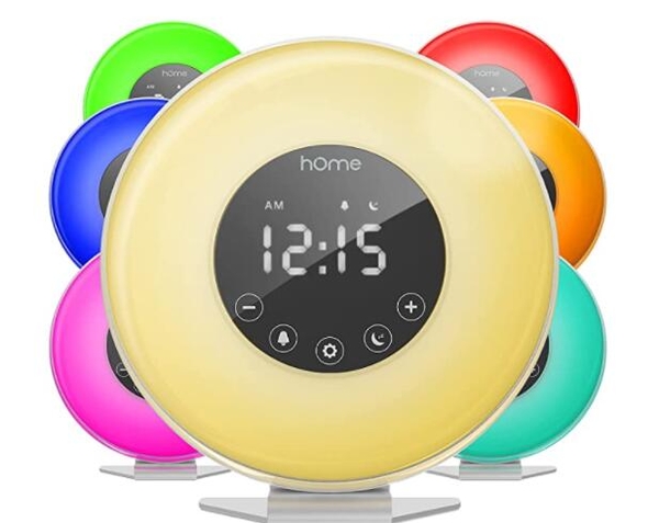 [3美國直購] 數字時鐘 Sunrise Alarm Clock, B074NB5TNW Digital Clock, Wake Up Light