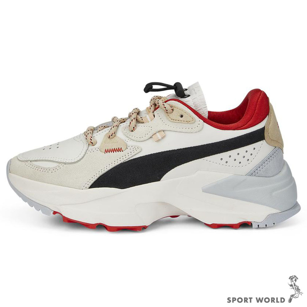 PUMA Orkid Retro Grade Wns 女鞋 休閒 厚底 異材質拼接 米黑紅 38746501 product thumbnail 2