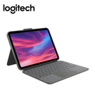 【Logitech 羅技】Combo Touch 鍵盤保護套 - iPad 10代專用
