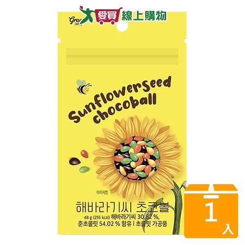 韓國三光葵花籽可可球48G【愛買】