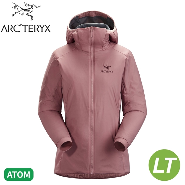 【ARC'TERYX 始祖鳥 女 Atom LT 化纖連帽外套《摩曼粉》】24111/防潑水/防風外套/可壓縮