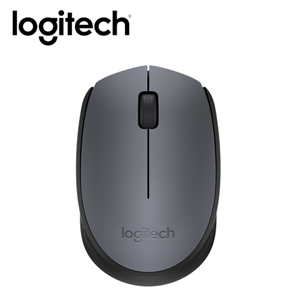 【logitech 羅技】 M171 無線滑鼠 灰黑