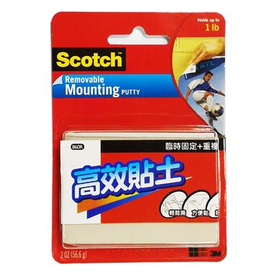 3M 思高牌 Scotch 860S 高效貼土/黏土/粘土 56.6g