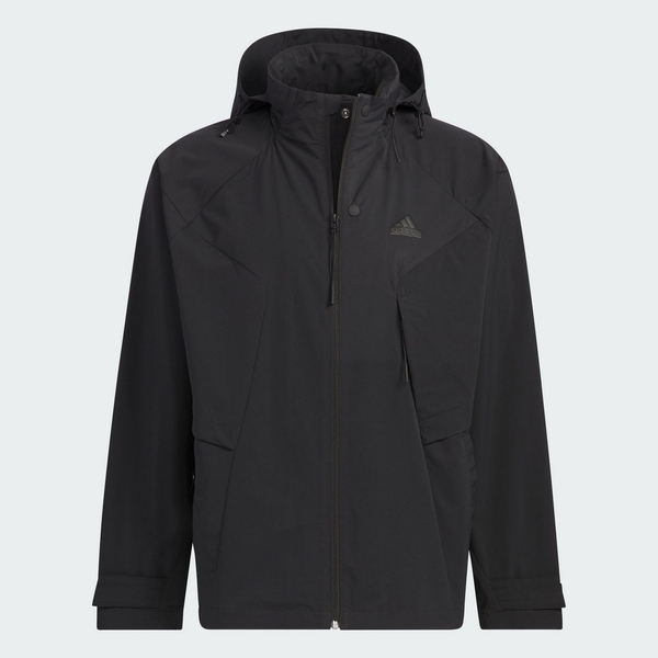 ADIDAS TH TOP WV JKT 男 風衣外套 機能 防風 運動外套 健身 IP4922 黑 product thumbnail 2