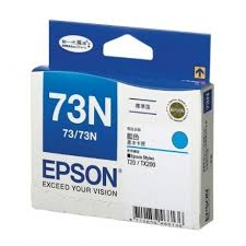 EPSON T105250原廠 73HN標準型 單包裝(藍) 適用機型:Stylus C79/C110/CX3900/CX7300/CX8300/CX9300F/