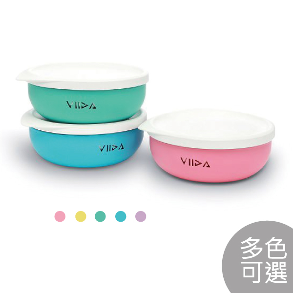 台灣 VIIDA Soufflé 抗菌不鏽鋼餐碗/學習餐具 (5款可選)