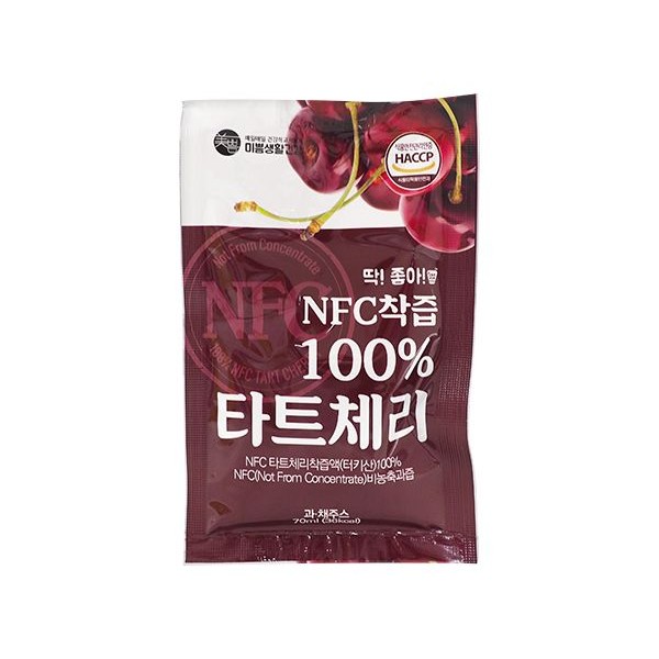 韓國 MIPPEUM NFC百分百酸櫻桃汁(70ml)【小三美日】DS008445 product thumbnail 2