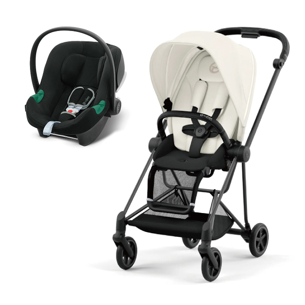 【銀管-預購9月底贈轉接器】CYBEX MIOS 頂級都會型嬰兒推車+Aton B2提籃(多款可選)嬰兒推車