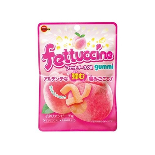 BOURBON 北日本 Fettuccine水蜜桃軟糖50g【小三美日】