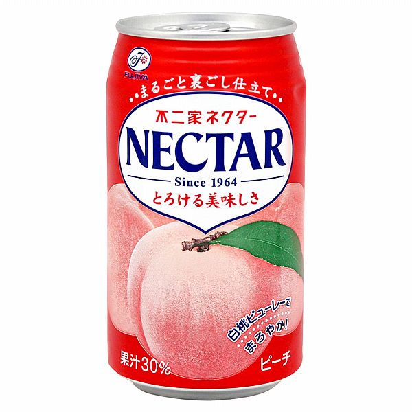 FUJIYA 不二家 NECTAR果汁飲料(水蜜桃風味)350ml【小三美日】 DS019154