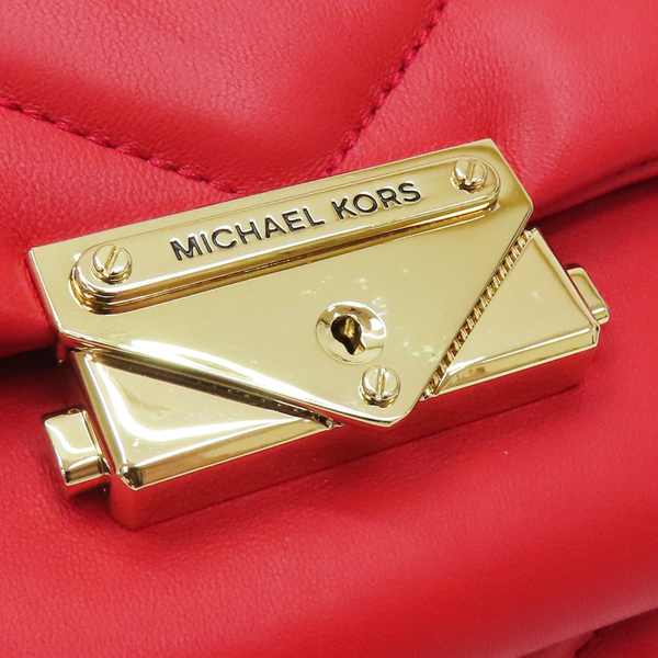 MICHAEL KORS 麥可寇斯 紅色 牛皮 Cece 單肩鏈包【二手名牌BRAND OFF】 product thumbnail 8