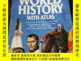二手書博民逛書店world罕見history with atlasY11245