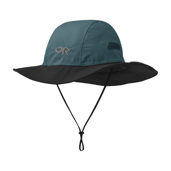 【Outdoor Research 美國 Seattle GTX防水透氣大盤帽《地中海/黑》】280135/圓盤帽 product thumbnail 2