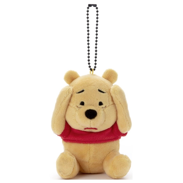 【震撼精品百貨】小熊維尼 Winnie the Pooh ~迪士尼 Disney 小熊維尼MEME系列絨毛吊飾-躲起來*70598