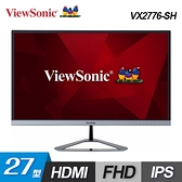 【ViewSonic 優派】VX2776-SH 27型 時尚無邊框纖薄美型螢幕
