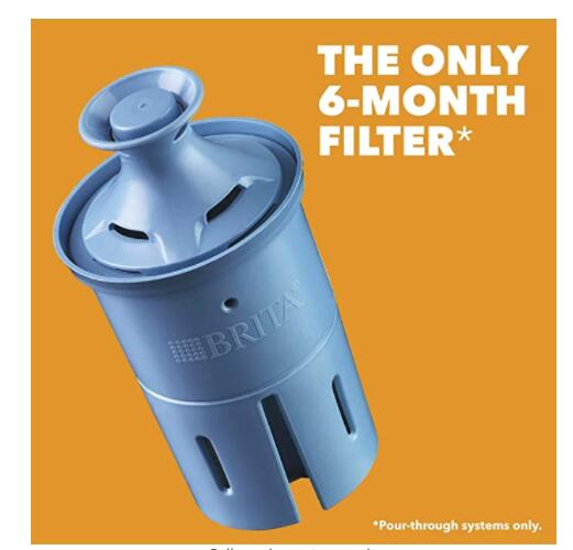 [3美國直購] 濾水器水壺 Brita Standard Metro Water Filter Pitcher， Small 5 Cup， White， 1 Count