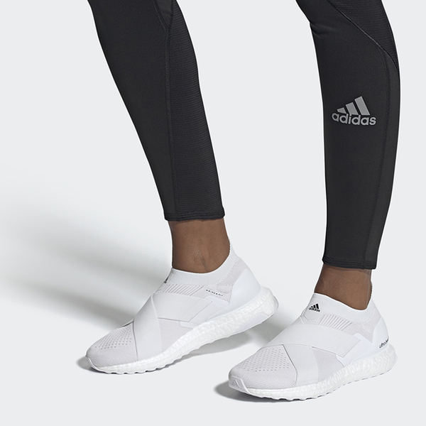 Adidas ULTRABOOST SLIP-ON 女鞋 繃帶鞋 慢跑 Boost 緩震 襪套 白【運動世界】GX5083 product thumbnail 4