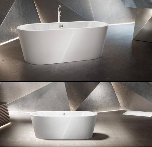 【麗室衛浴】德國原裝 KALDEWEI鋼板搪瓷一體獨立缸 H-437-1 170*75*43/60CM