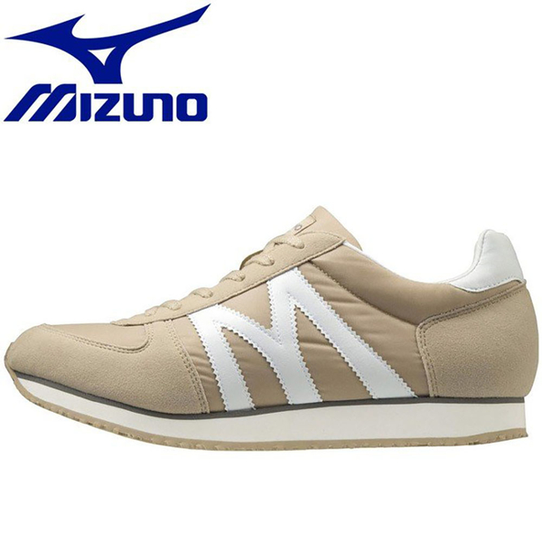 MIZUNO MR1 男鞋女鞋慢跑休閒復古透氣米白【運動世界】D1GA196049