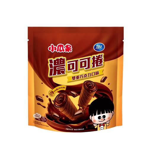 可口小瓜呆濃可可捲雙重巧克力66g product thumbnail 2