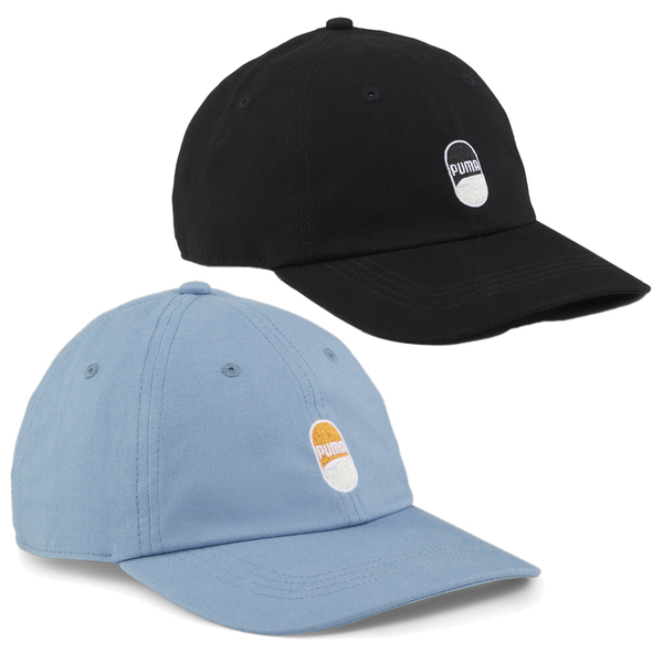 Puma 帽子 刺繡 可調式 低曲線 黑/藍【運動世界】02531201/02531203 product thumbnail 2