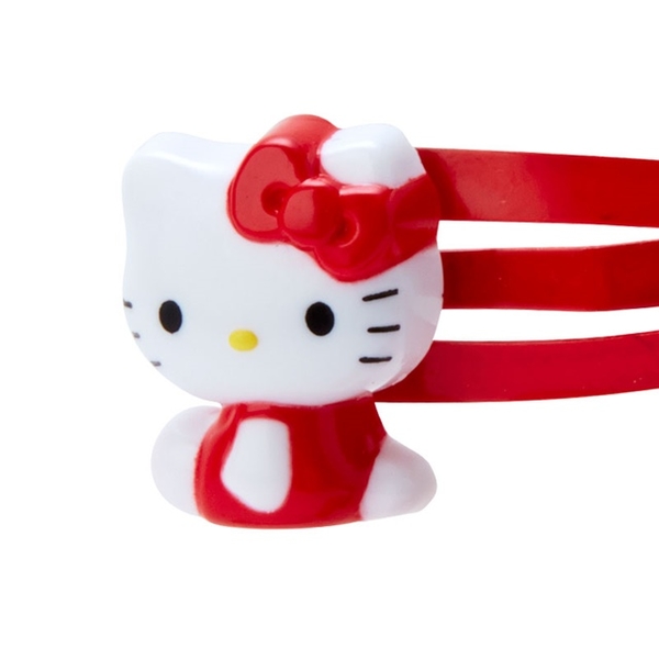 【震撼精品百貨】Hello Kitty 凱蒂貓~日本三麗鷗SANRIO KITTY造型鐵髮夾2入組(紅蝴蝶結款)*48855 product thumbnail 2