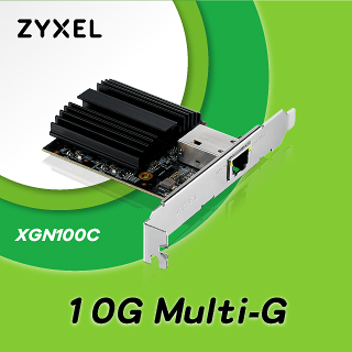 ZYXEL 合勤 XGN100C -TW02 五速 10G單埠有線網路卡