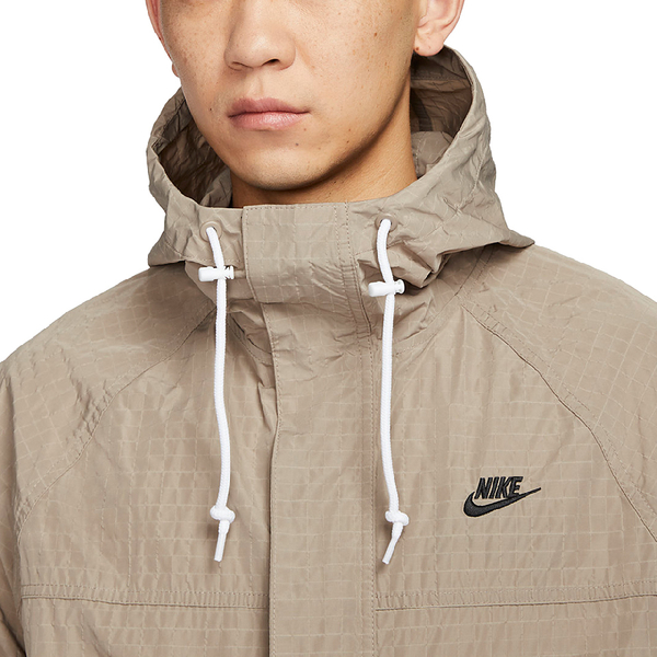 NIKE AS M NK CLUB BANDON JKT 外套 男 風衣外套 口袋 拉鍊外套 卡其 FN3109-247 product thumbnail 3