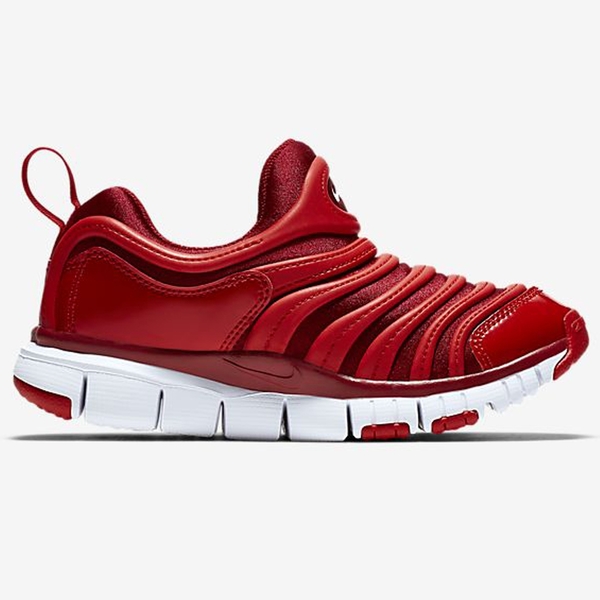 Nike Dynamo Free PS 童鞋 中童 慢跑 毛毛蟲 休閒 紅 【運動世界】343738-621 product thumbnail 2