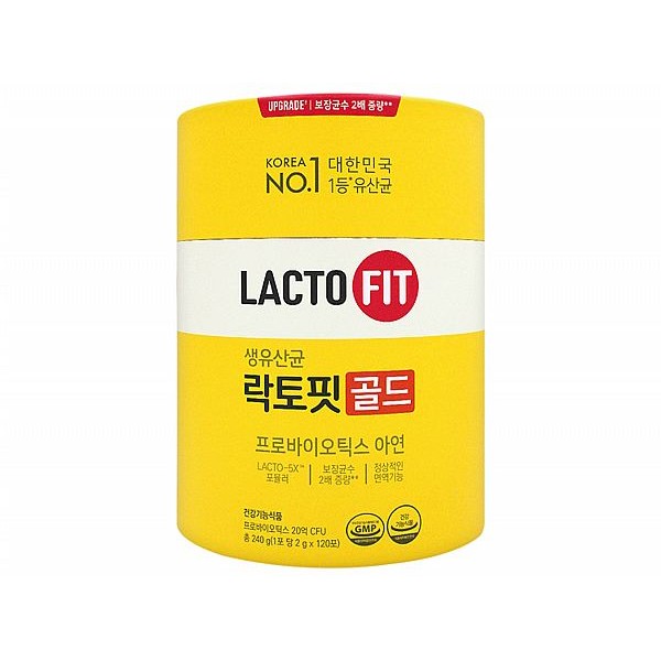 韓國 鍾根堂 LACTO-FIT GOLD益生菌-大童與成人款(2g x 120入)罐裝 加鋅升級版 ※禁空運 DS014662 product thumbnail 2