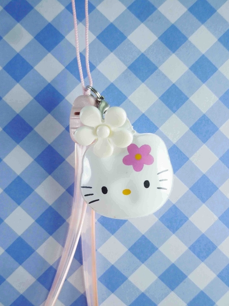 【震撼精品百貨】Hello Kitty 凱蒂貓~KITTY手機提帶-充氣粉頭