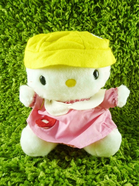 【震撼精品百貨】Hello Kitty 凱蒂貓~KITTY絨毛娃娃-上學造型