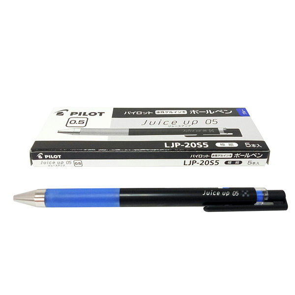 PILOT百樂 LJP-20S5 0.5超級果汁筆-藍(5入)