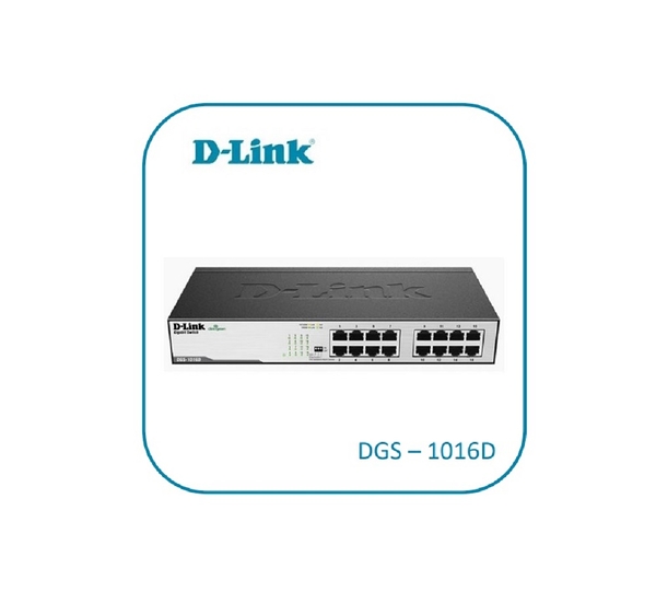 D-Link 友訊 DGS - 1016D (I2G版) 超高速乙太網路交換器