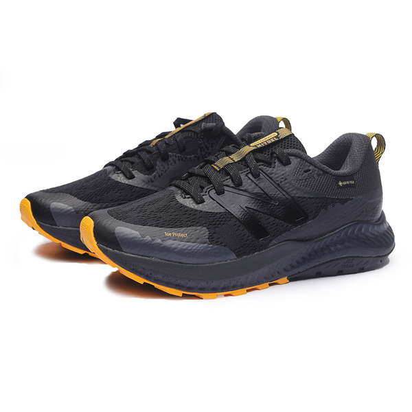 NEW BALANCE 越野鞋 DYNASOFT NITREL V5 GTX 黑黃 4E超寬楦 防水 男 MTNTRGB5