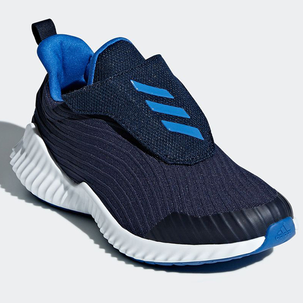 ADIDAS FORTARUN AC 童鞋 中童 休閒 慢跑 魔鬼氈 透氣 深藍【運動世界】AH2628 product thumbnail 3