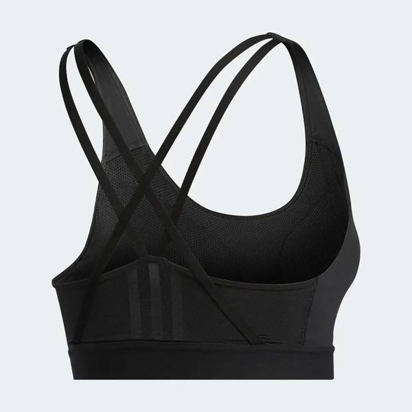 ADIDAS CIR MED SUP BRA 女裝 運動內衣 訓練 健身 中度支撐 吸濕 排汗 可拆式襯墊 黑【運動世界】FL2022 product thumbnail 9