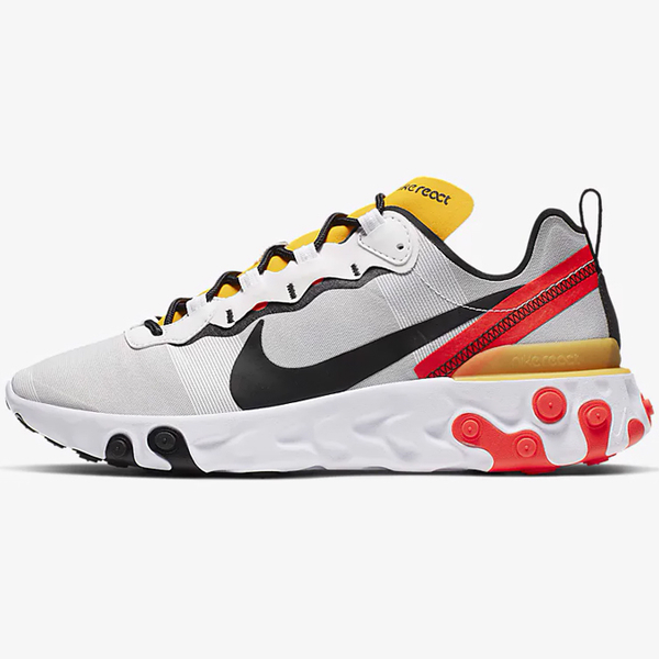 NIKE React Element 55 男鞋 慢跑 休閒 輕量 白 彩 【運動世界】 BQ6166-102 product thumbnail 2