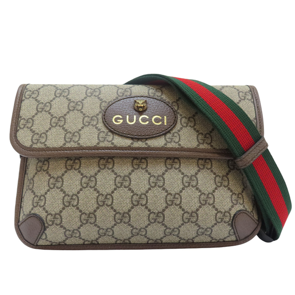 【二手名牌BRAND OFF】GUCCI 古馳 NEO VINTAGE GG SUPREME 單肩包