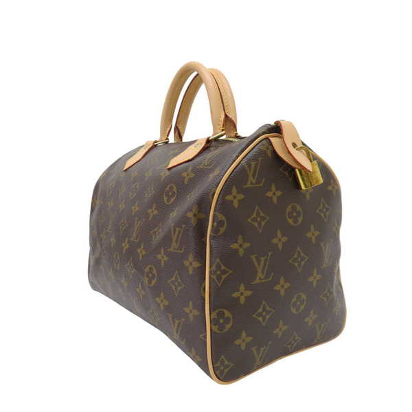 【二手名牌BRAND OFF】LOUIS VUITTON LV 路易威登 原花 PVC塗層帆布 Speedy 30 手提包 M41526 product thumbnail 3