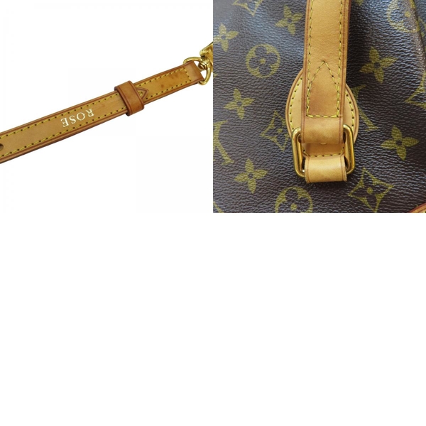 【二手名牌BRAND OFF】LOUIS VUITTON LV 路易威登 棕色 原花 帆布 抓皺 Palermo PM 两用包 M40145 product thumbnail 10