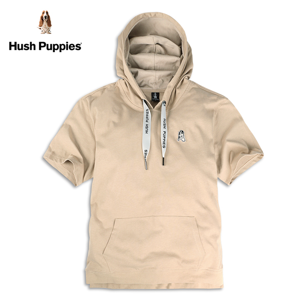 Hush Puppies 帽T 男裝素色運動風漁夫帽狗短袖帽T product thumbnail 2