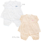 【日本製】【POMPKINS】日本製 有機棉 連衣裙 附褲子(一組：3個) SD-31479-3 -