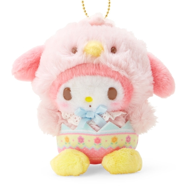 【震撼精品百貨】My Melody_美樂蒂~日本SANRIO三麗鷗 美樂蒂絨毛玩偶吊飾(雞不可失復活節)*85823 product thumbnail 3